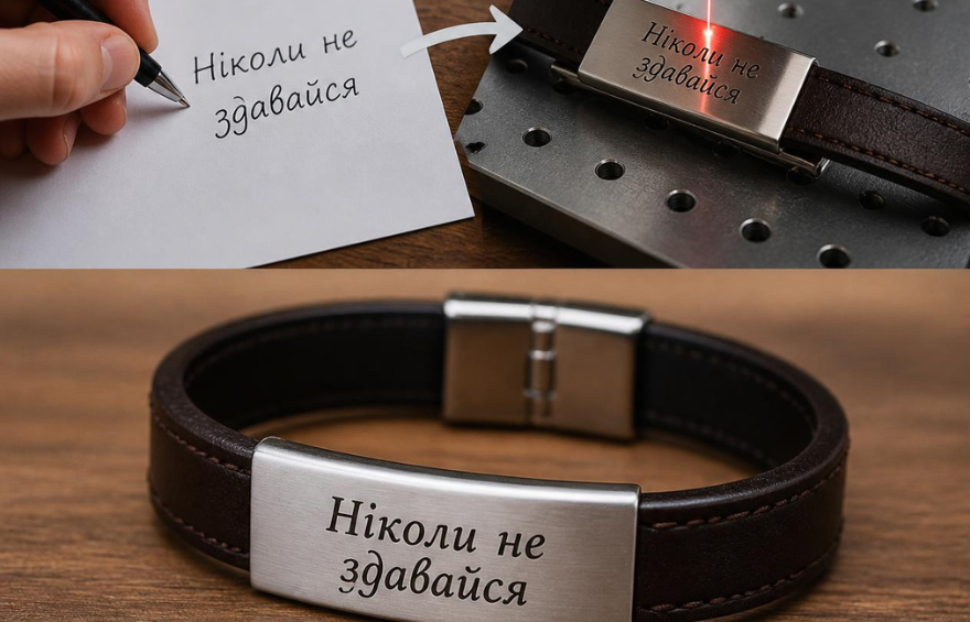 Чи можна награвіювати текст, написаний від руки
